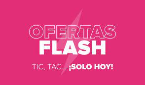 Ofertas Flash solo hoy en todos los departamentos